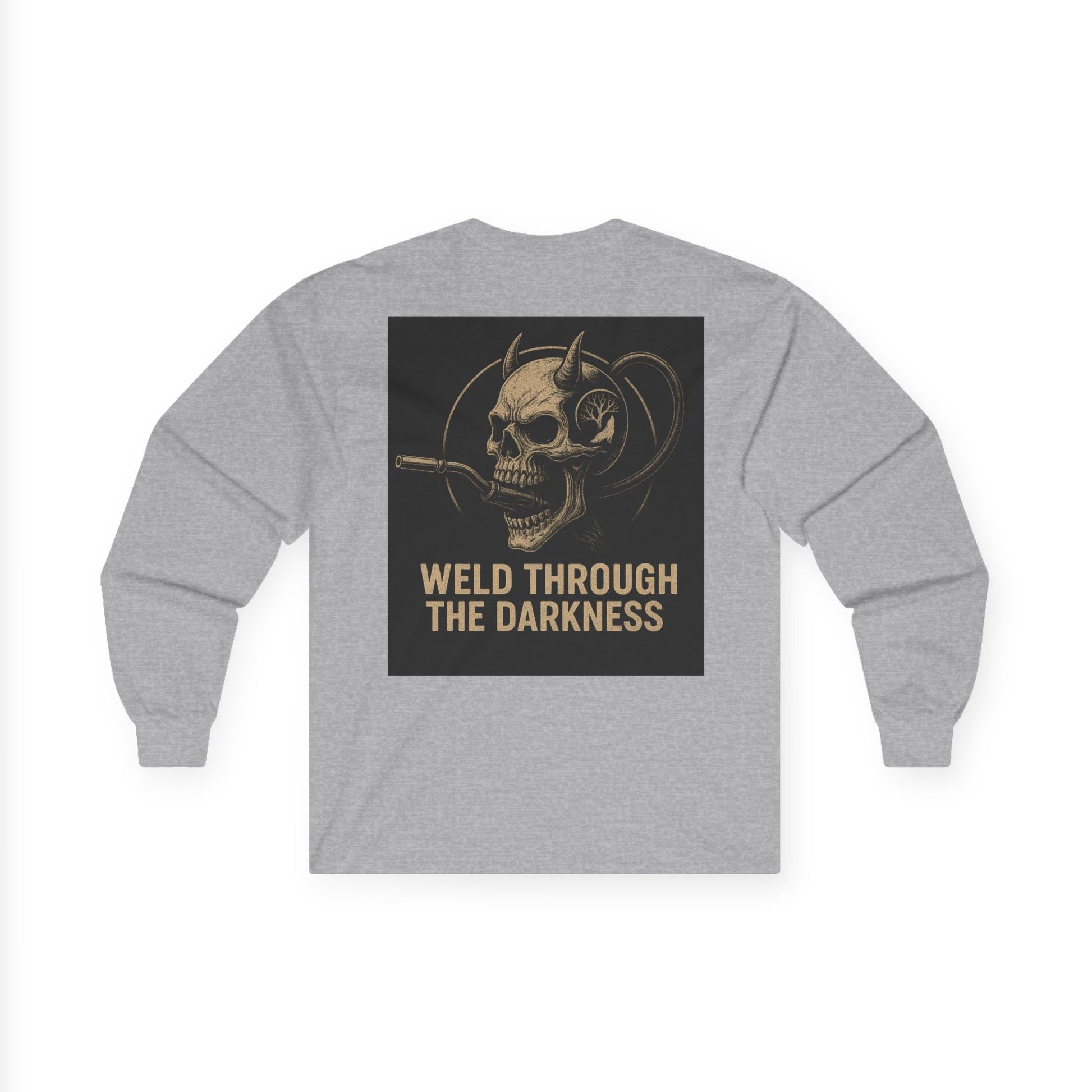 Welding Long Sleeve Tee – Funny Halloween Gift for Skilled Welders