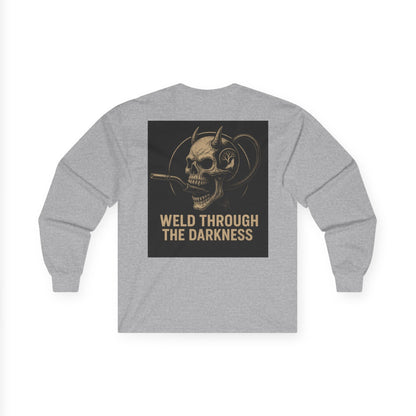 Welding Long Sleeve Tee – Funny Halloween Gift for Skilled Welders