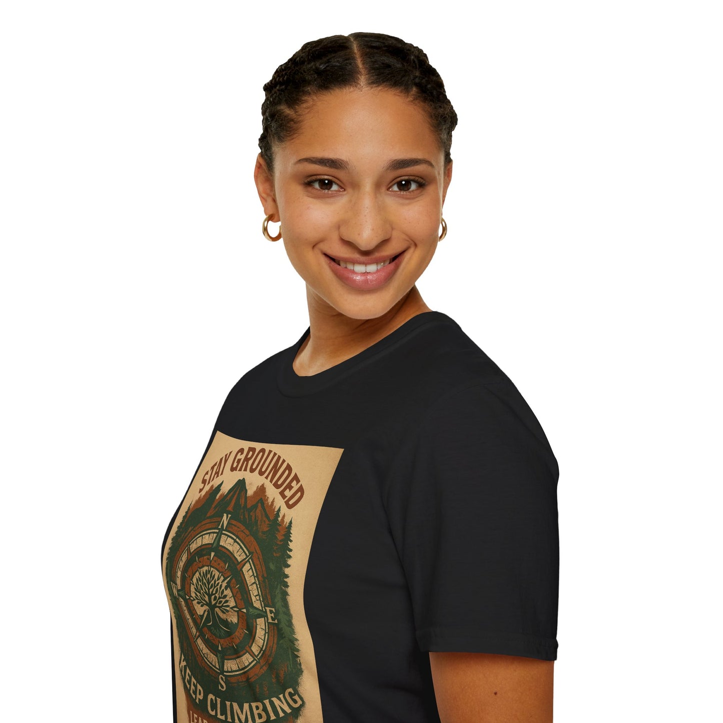 Adventure Hiking Tee – Stay Grounded Shirt for Nature Seekers