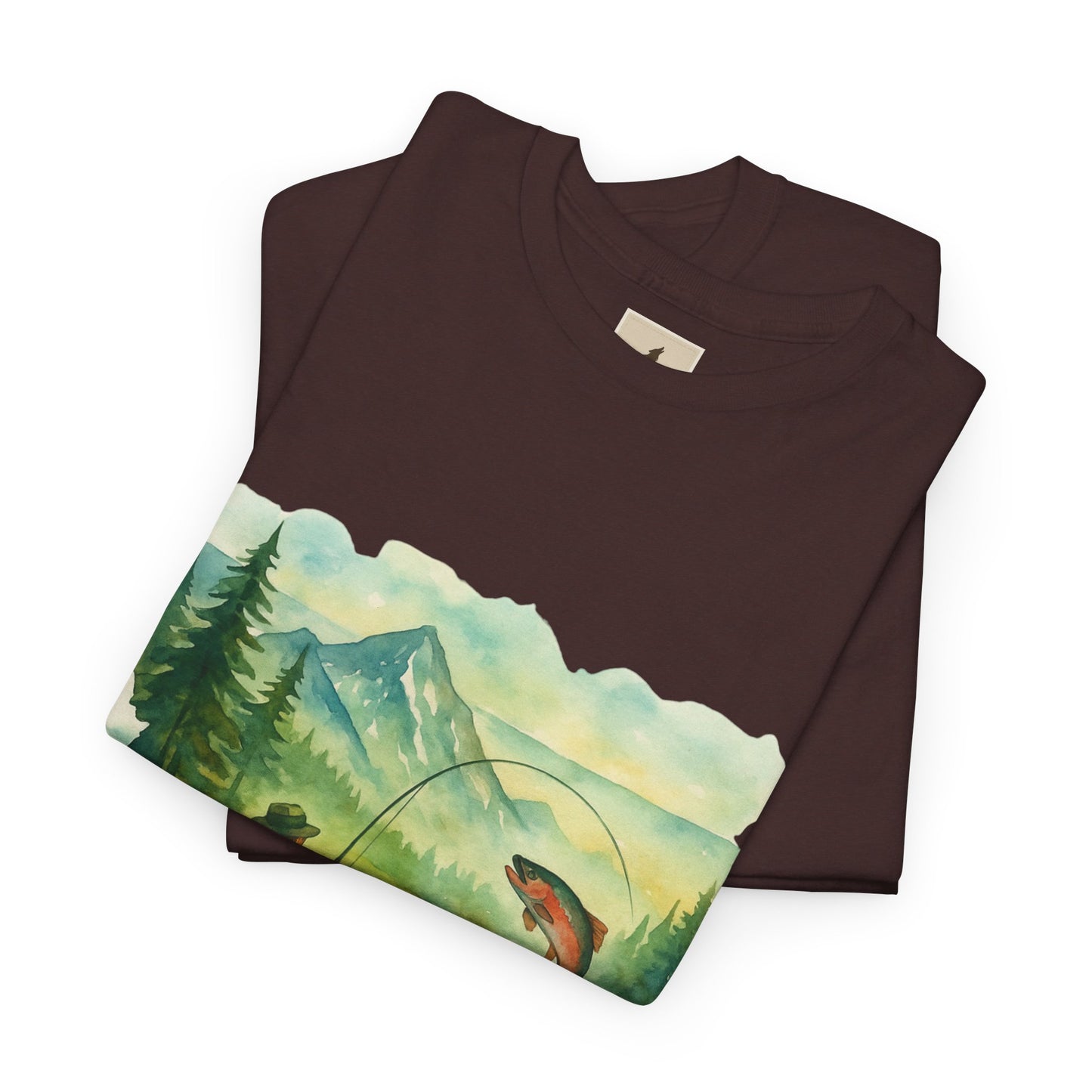 Montana Adventure Shirt – Retro Fishing Tee for Outdoor Enthusiasts