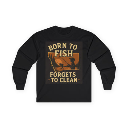 Fishing Long Sleeve Shirt – Angler Tee for Men & Women Outdoors