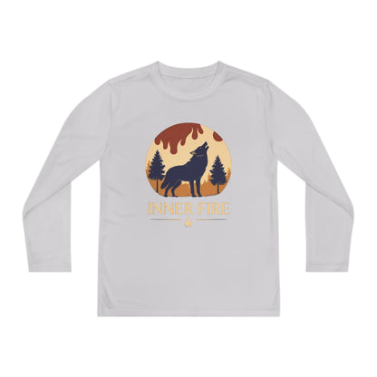 Youth Long Sleeve – Inner Fire Sparks Within Adventure Tee