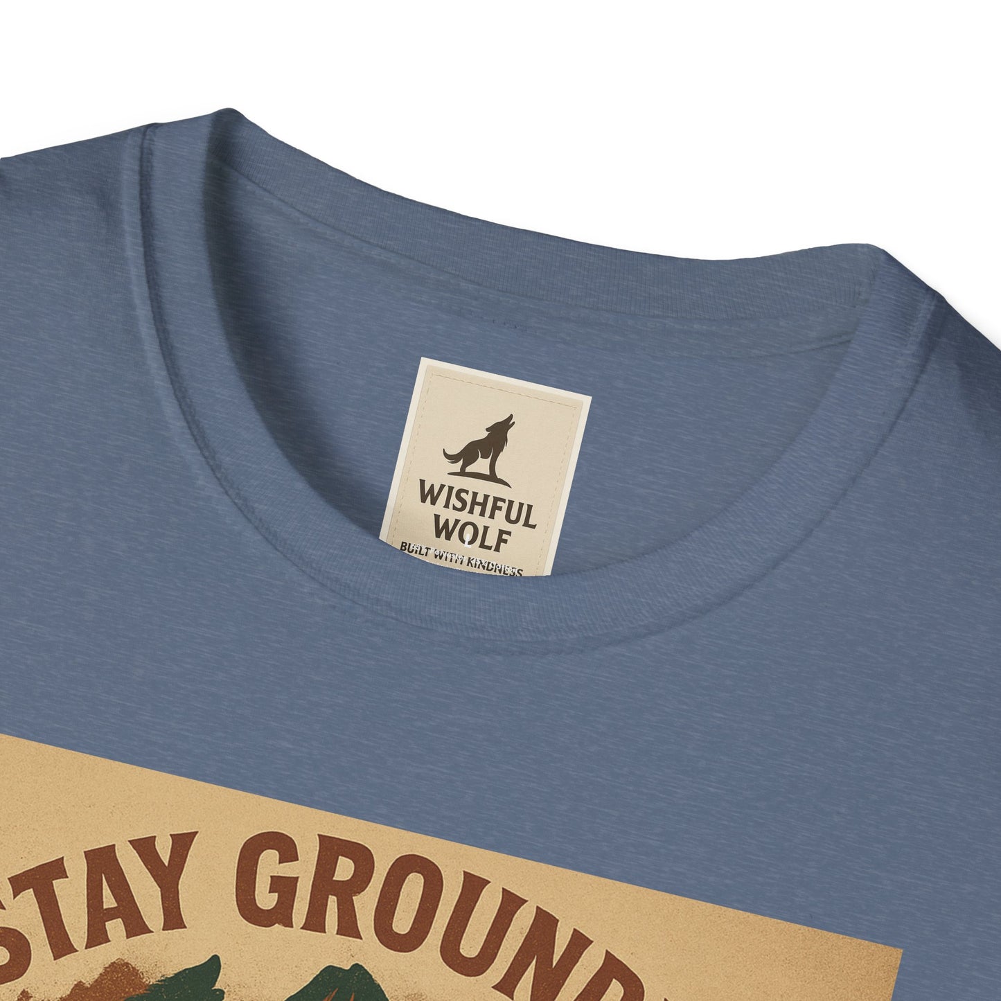 Adventure Hiking Tee – Stay Grounded Shirt for Nature Seekers