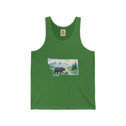 Montana Tank Top – Unisex Nature Shirt for Summer Adventures