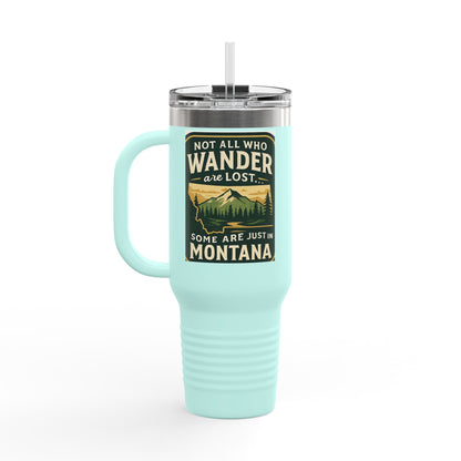 Montana 40oz Travel Mug – Adventure Tumbler for Hikers & Campers