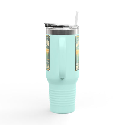 Montana 40oz Travel Mug – Adventure Tumbler for Hikers & Campers
