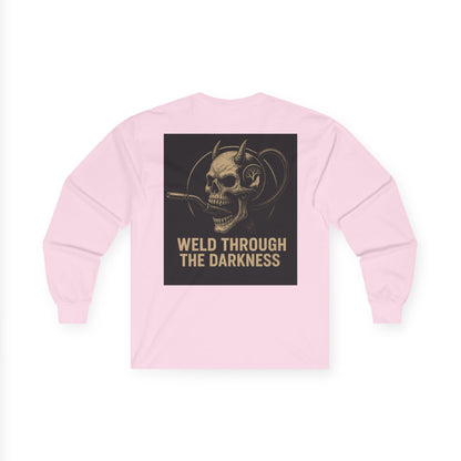 Welding Long Sleeve Tee – Funny Halloween Gift for Skilled Welders