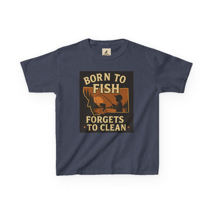 Kids Fishing T-Shirt – Fun Fishing Tee for Boys & Girls Who Love Water