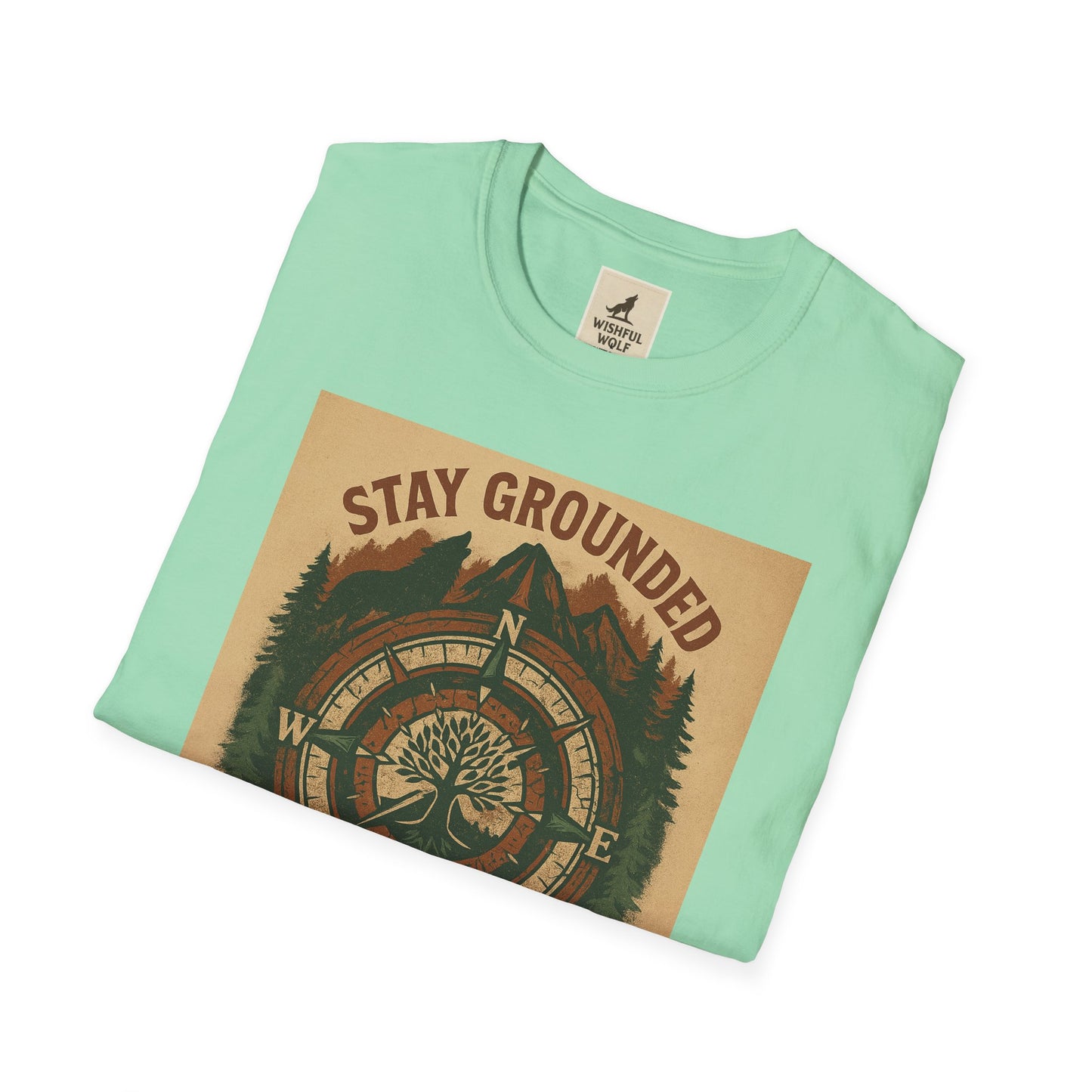 Adventure Hiking Tee – Stay Grounded Shirt for Nature Seekers