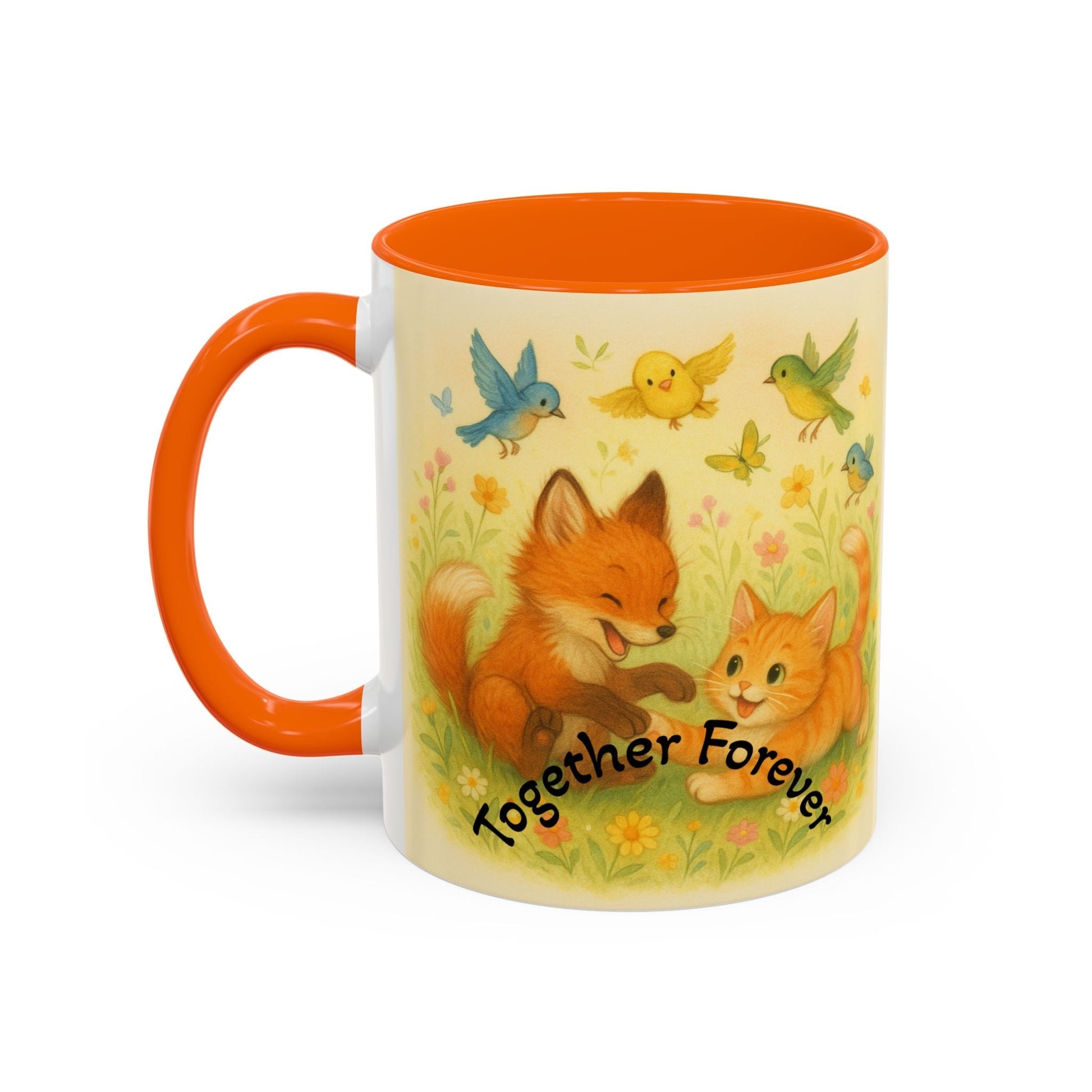 Whimsical Cat Mug with playful design, ideal for cat lovers and creativity enthusiasts.