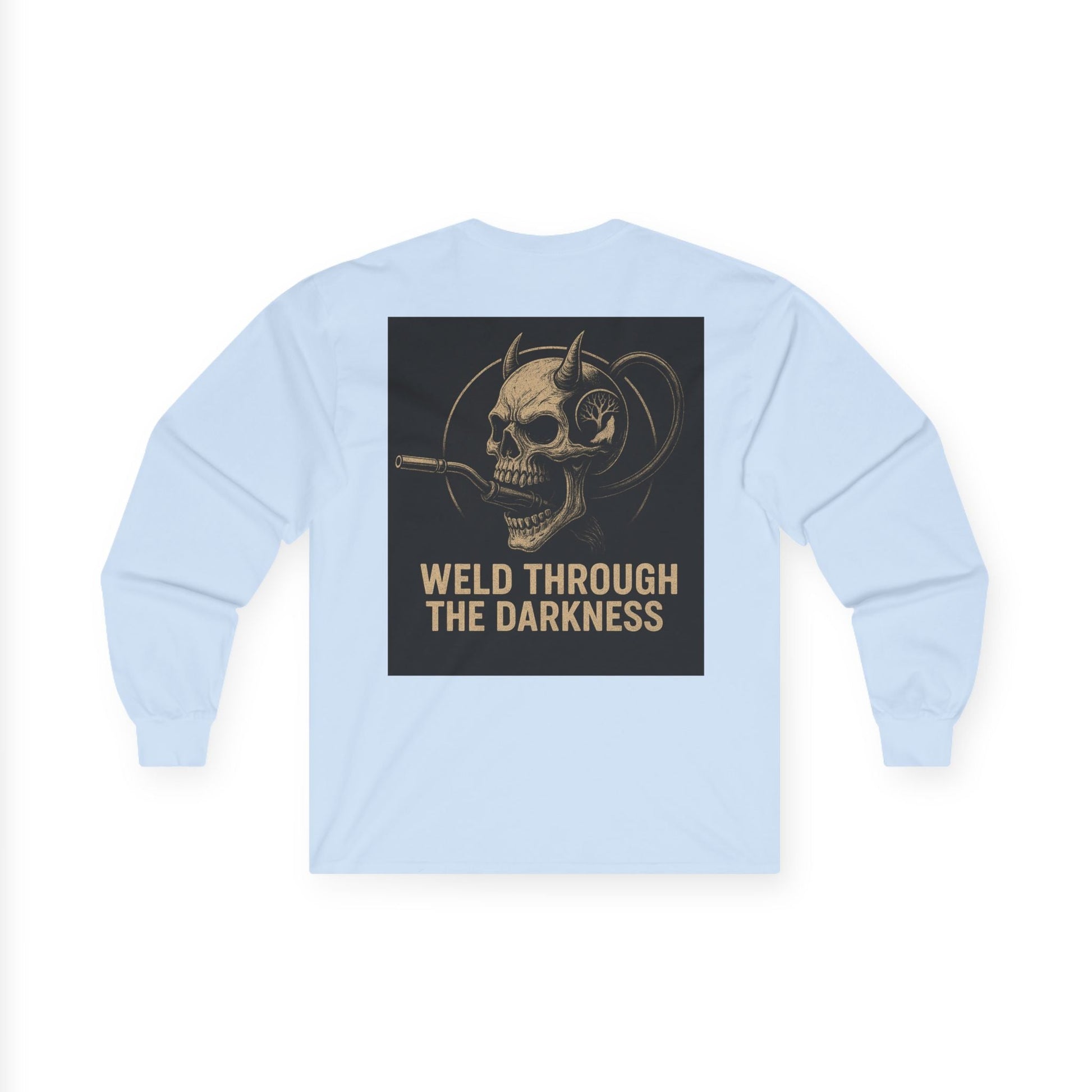 Welding Long Sleeve Tee – Funny Halloween Gift for Skilled Welders