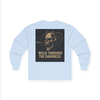 Welding Long Sleeve Tee – Funny Halloween Gift for Skilled Welders