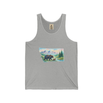 Montana Tank Top – Unisex Nature Shirt for Summer Adventures