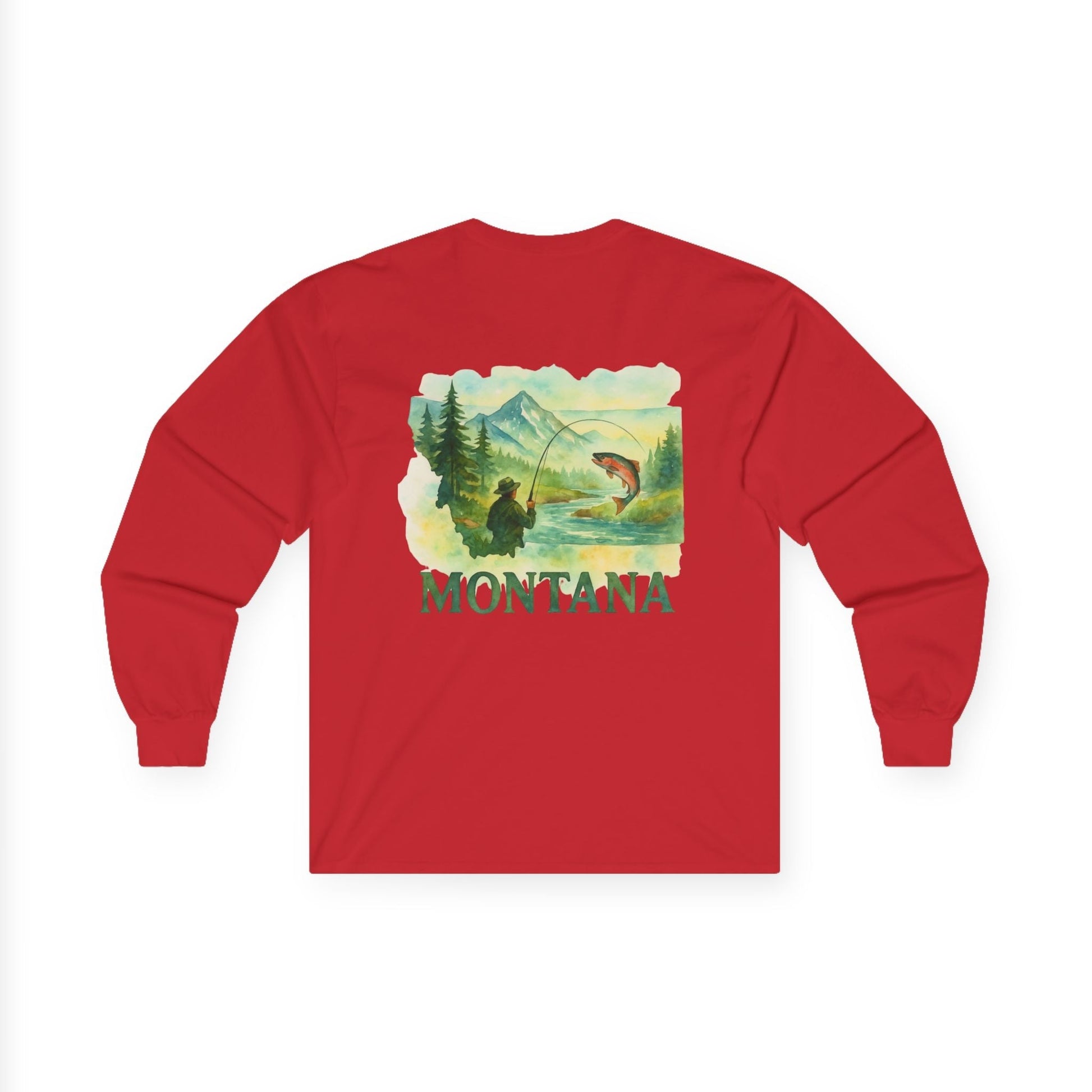 Fishing Long Sleeve Shirt – Angler Tee for Men & Women Outdoors