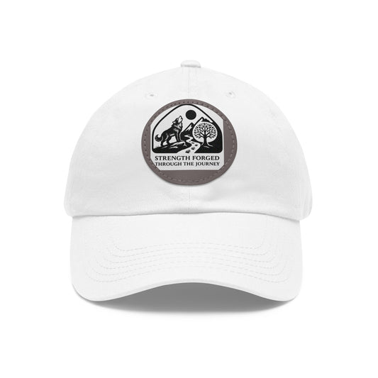 Wishful Wolf Dad Hat – Strength & Nature Inspired Headwear