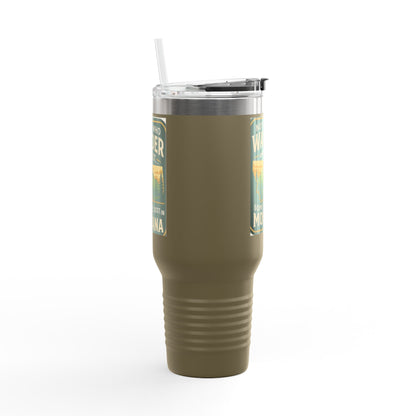 Montana 40oz Travel Mug – Adventure Tumbler for Hikers & Campers