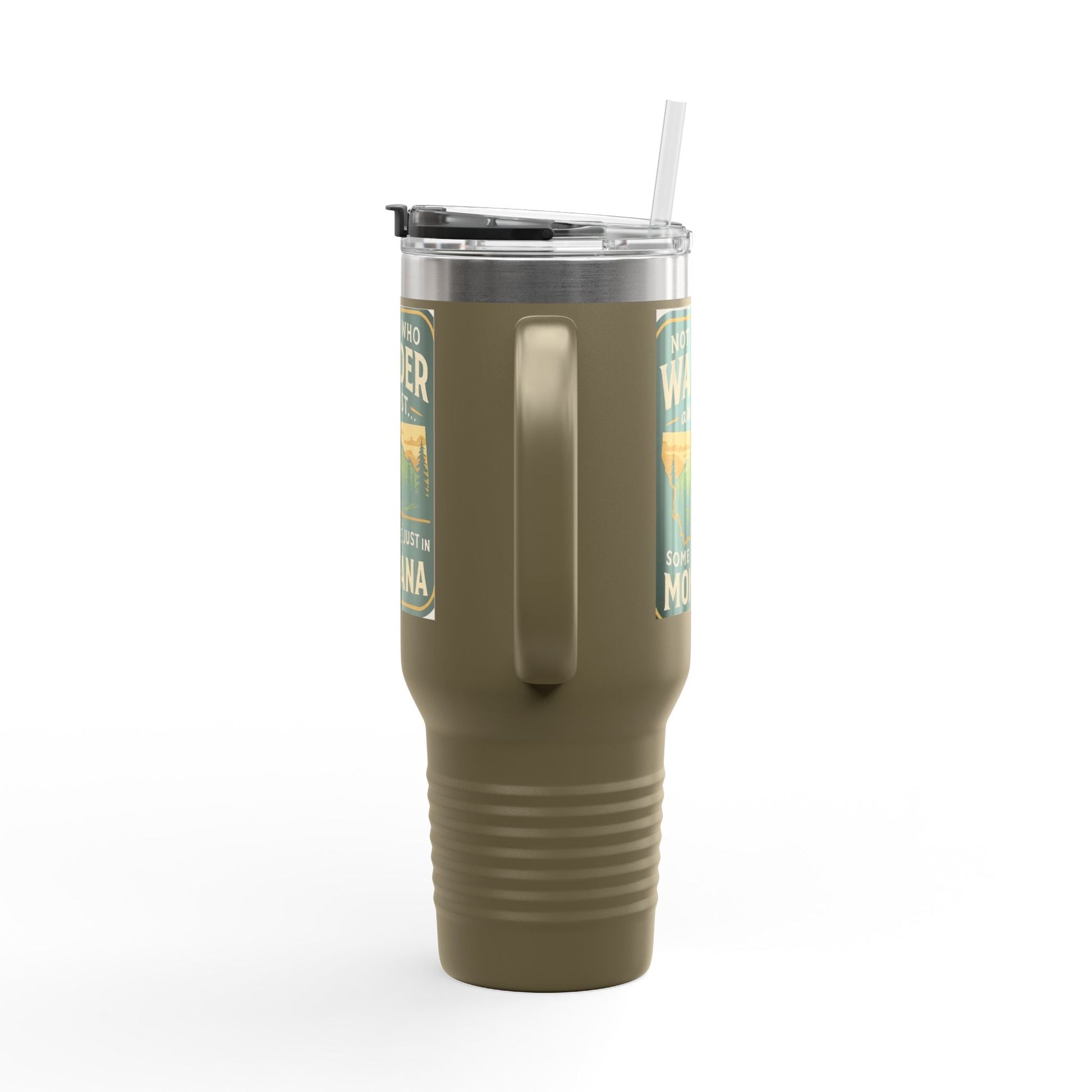 Montana 40oz Travel Mug – Adventure Tumbler for Hikers & Campers
