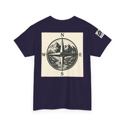 Montana Wanderer Tee – Inspirational Nature Quote Shirt for Explorers