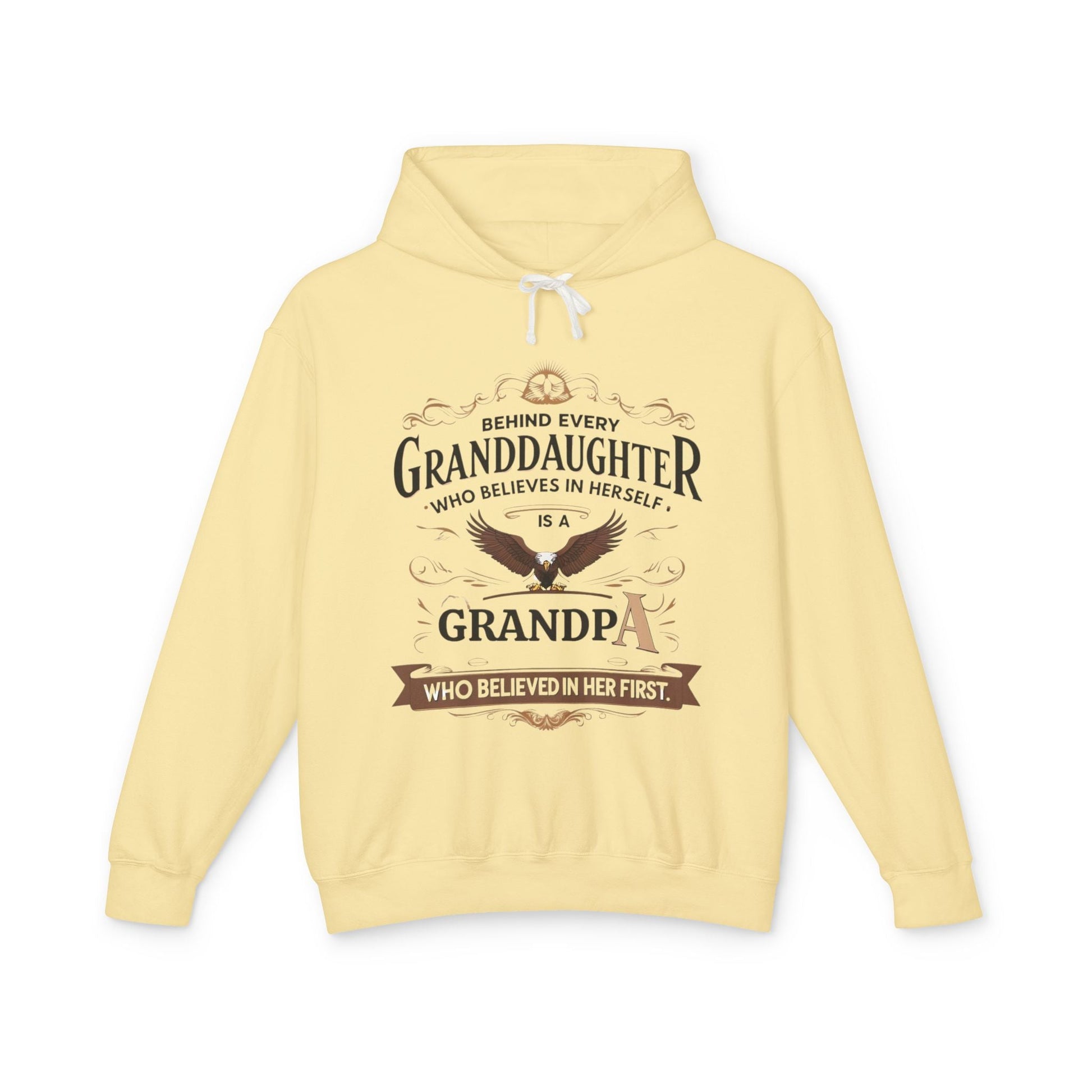 Granddaughter and Grandpa Hoodie – Cozy Gift of Love for Family Bonds