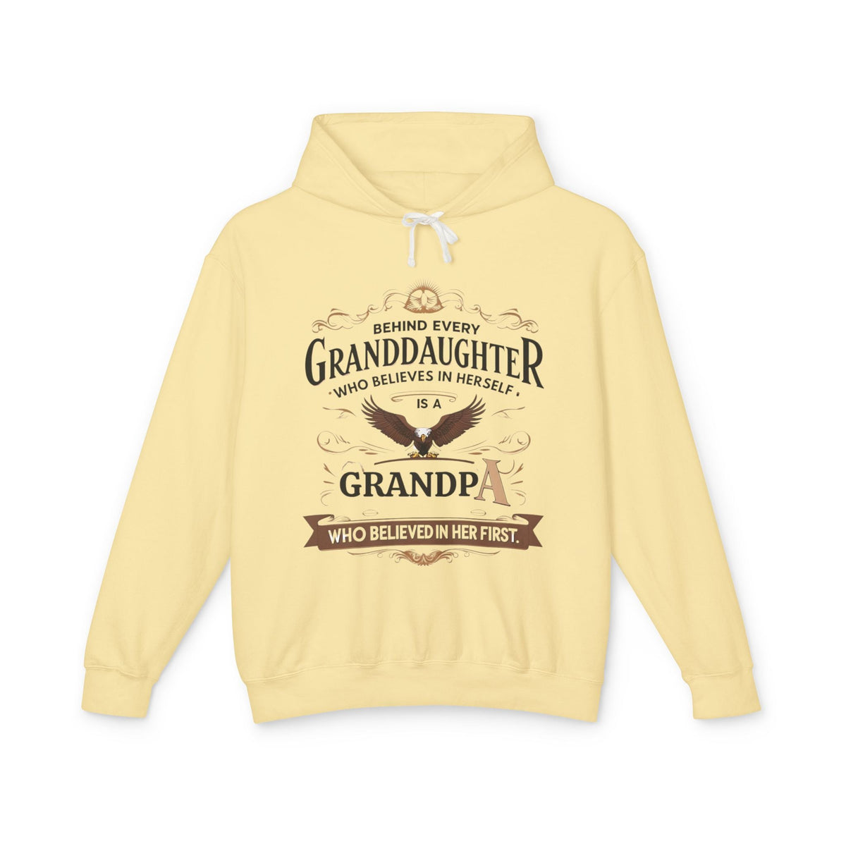 Granddaughter and Grandpa Hoodie – Cozy Gift of Love for Family Bonds