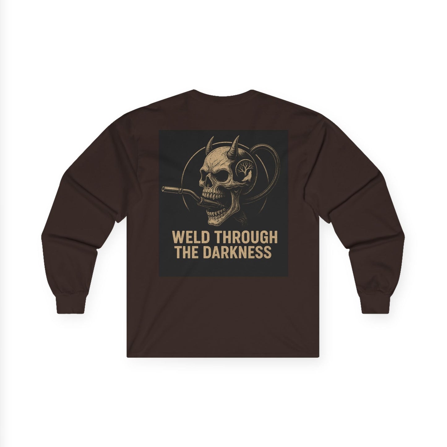 Welding Long Sleeve Tee – Funny Halloween Gift for Skilled Welders