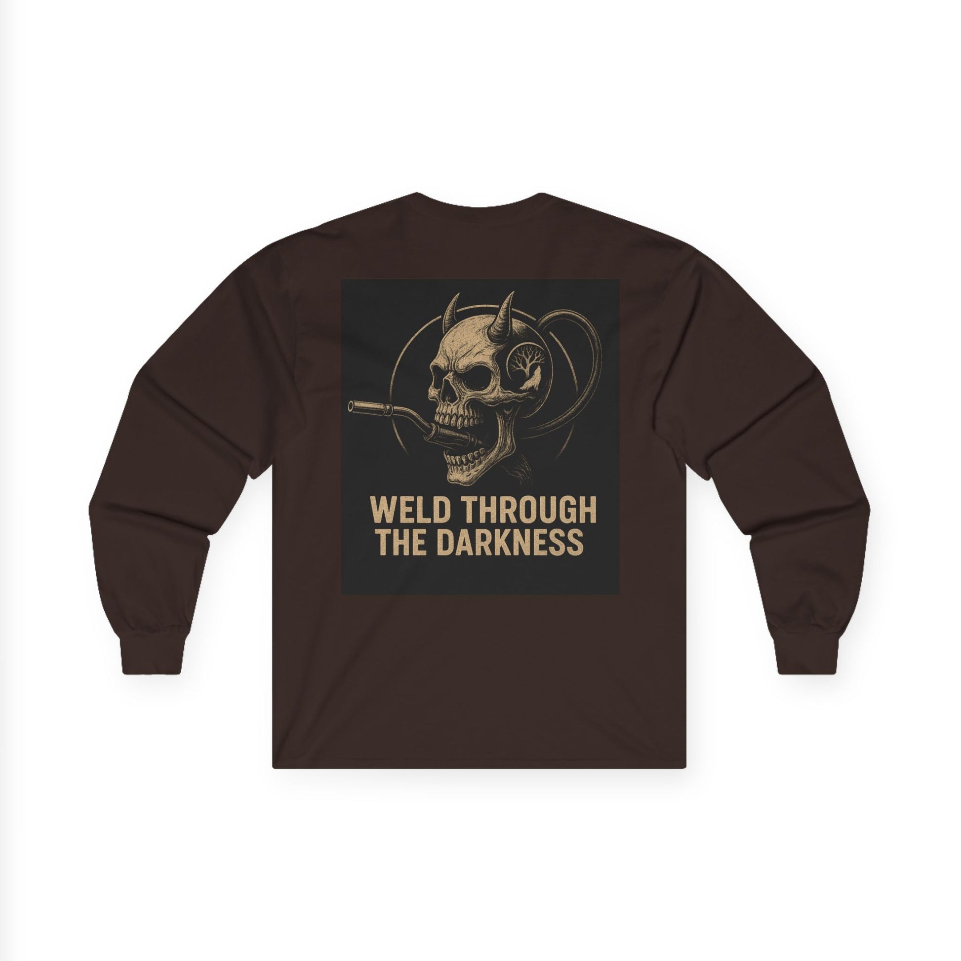 Welding Long Sleeve Tee – Funny Halloween Gift for Skilled Welders