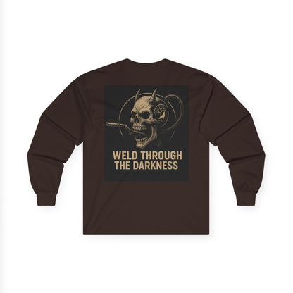 Welding Long Sleeve Tee – Funny Halloween Gift for Skilled Welders