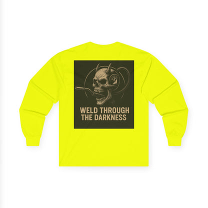 Welding Long Sleeve Tee – Funny Halloween Gift for Skilled Welders
